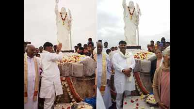 Karnataka: Sangh seizes upon Christ statue row to get toehold in Ramanagara