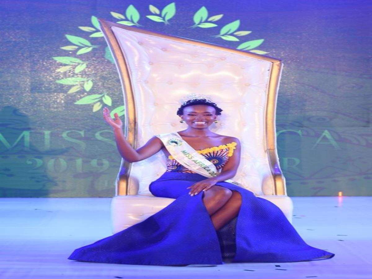 Miss Kenya wins Miss Africa Pageant