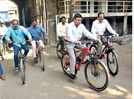 'No Vehicle Day' observed in Kolhapur