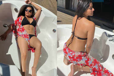 Ekta kapoor hot sale bikini