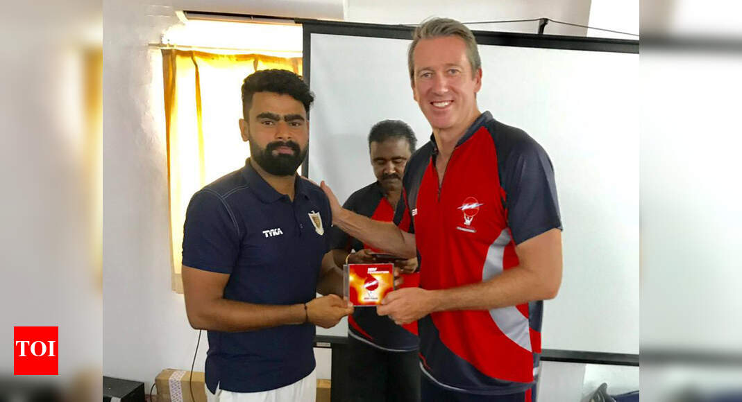 How McGrath helped ticket collector Himanshu excel