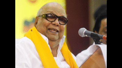 Plea in Madras high court for erecting Karunanidhi statue in Madurai: TN govt seeks time to submit its response