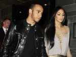 Lewis Hamilton and Nicole Scherzinger