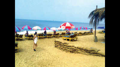 Goa: Excavation of sand by shack owners worsens beach erosion