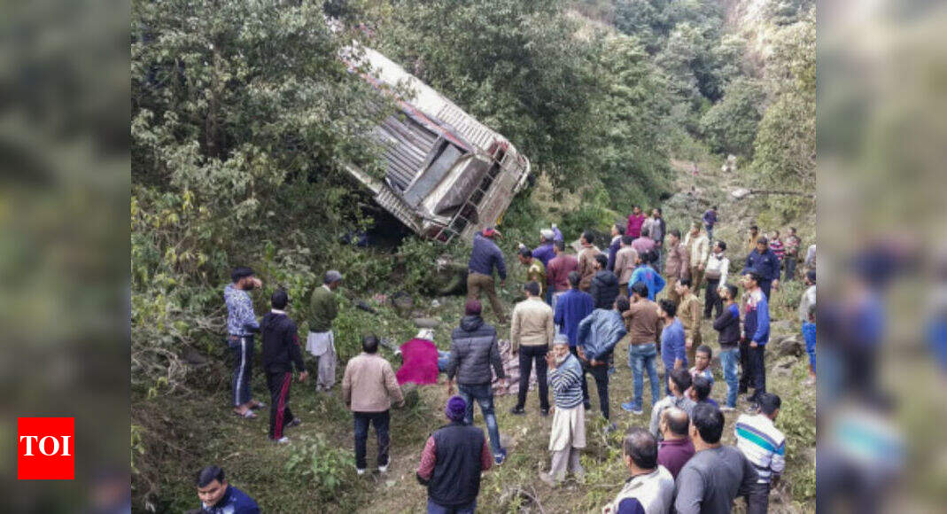 J&K: 9 killed, 36 hurt as bus falls into gorge in Rajouri | India News ...