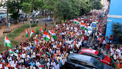 Goa: BJP organises massive rally to support CAA in Panaji
