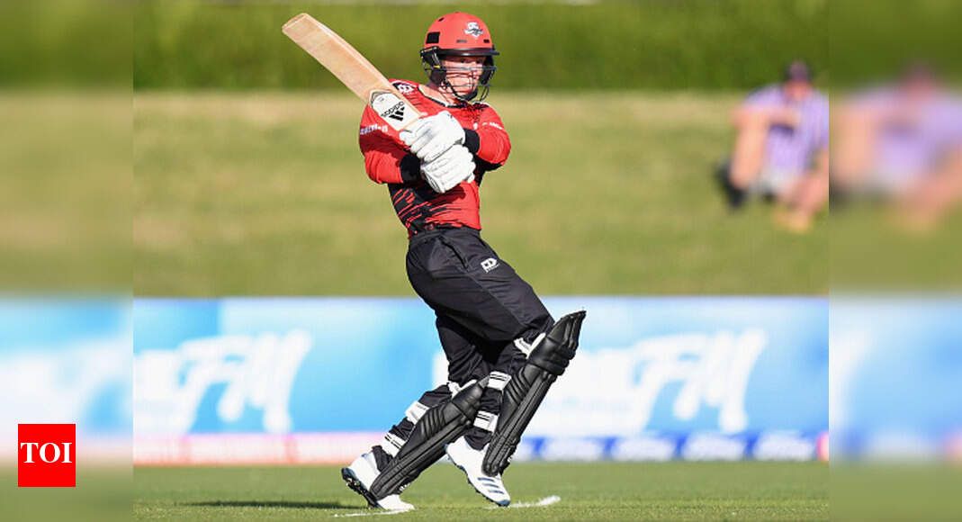 NZ batsman hits six sixes in an over
