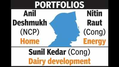 In a first, dist’s Cong, NCP ministers get good portfolios