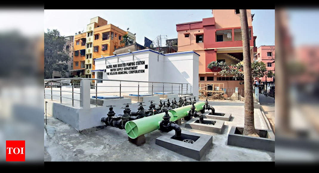 Capsule pumping stations solve Kolkata Municipal Corporation plot crisis - Times of India