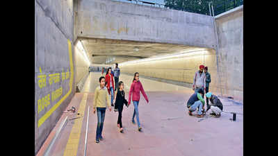 Chandigarh: Rs 9 crore Rose Garden-Sector 17 underpass opens on January 8