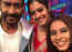 'Chala Hawa Yeu Dya’ fame Shreya Bugde enjoys a fangirl moment with Kajol and Ajay Devgan