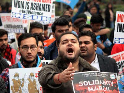 From Pondicherry to Oxford, protests across campuses against violence in JNU