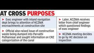 KCZMA gets caught in middle of inland navigation dept muddle