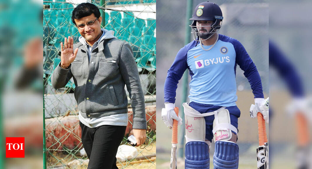 Rishabh Pant is a special talent: Sourav Ganguly