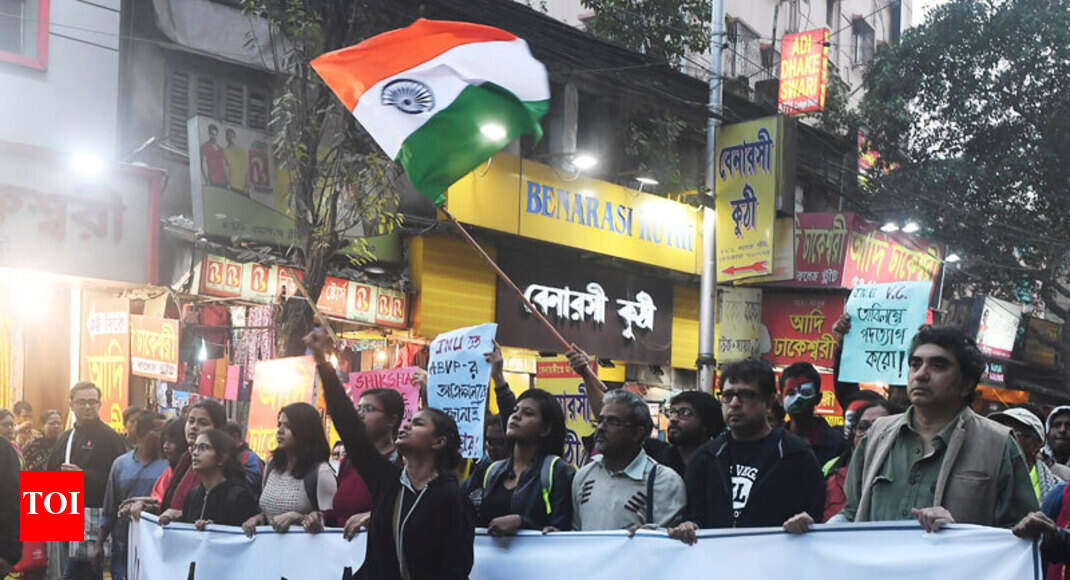 Jnu Row Over Two Firs Filed On Night Of Mob Attack Vc Appeals To