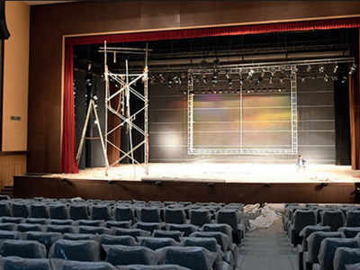 State-of-the-art auditorium with 1,500 capacity at Ravindra Bhavan ...