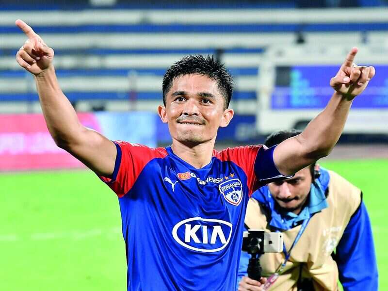 Sunil Chhetri I M Really Greedy When It Comes To Goals Times Of India