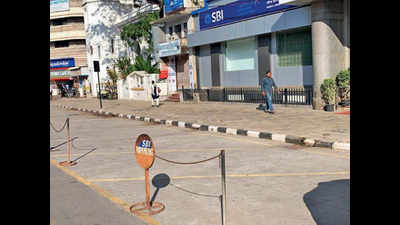 Chennai: Banks, commercial buildings reserve parking space on NSC Bose Road