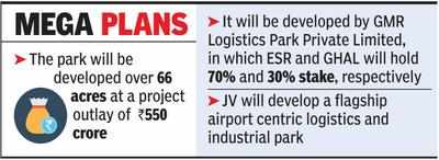 GMR-ESR JV to set up logistics park at Hyderabad airport city