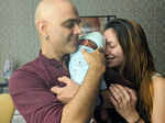 Raghu Ram and wife Natalie Di Luccio share the first pictures of their newborn son