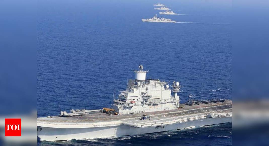 India deploys aircraft carrier INS Vikramaditya in Arabian Sea, even as ...