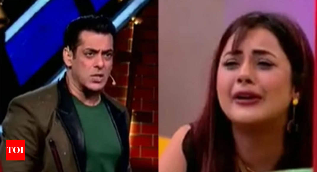 Bigg Boss 13 A furious Salman Khan calls Shehnaz Gill jealous and