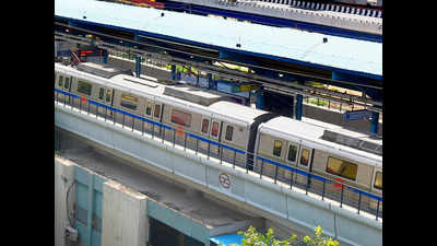 Delhi Metro's Blue Line trains crawl for entire day on Friday