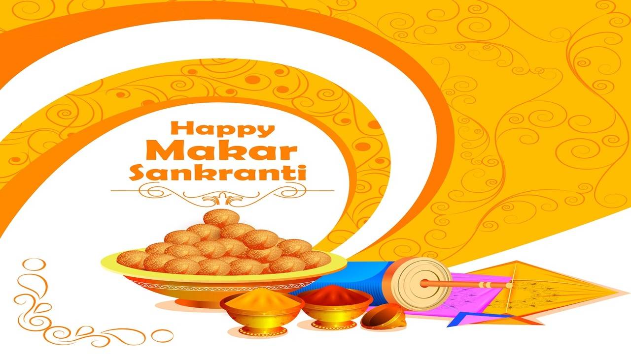 Happy Makar Sankranti Indian Festival Banner Design Template. Royalty Free  SVG, Cliparts, Vectors, and Stock Illustration. Image 180216891.