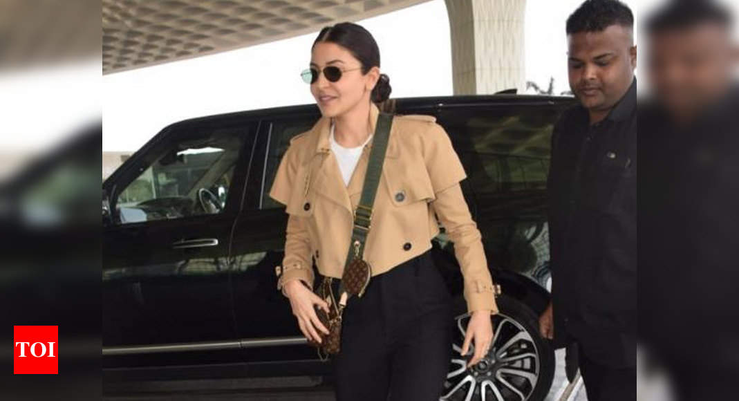 Anushka Sharma's airport look is the comfiest she's looked in a while! 