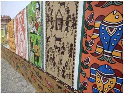 Raipur streets will soon be adorned with Bastar art