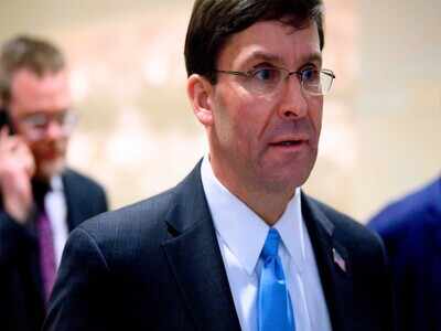 Shared President Trump's view that Iran was planning attacks on US embassies: Defense secretary Mark Esper