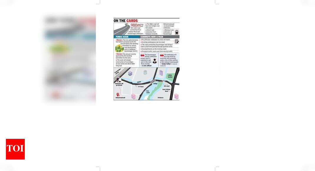 2 new bridges, road to ease Hadapsar commute pain | Pune News - Times ...