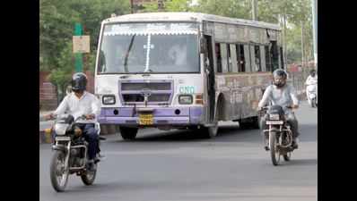Agra, Mathura city buses do not have fire extinguishers