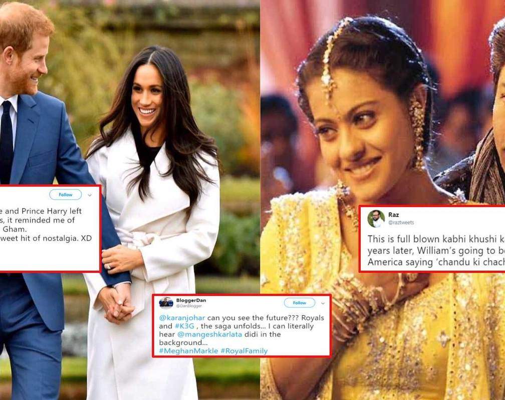 
Bollywood fans compare Meghan Markle-Prince Harry's Royal exit to Shah Rukh Khan-Kajol's love story in 'Kabhi Khushi Kabhie Gham'
