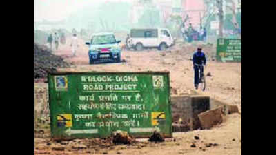 Patna: Constructions bring traffic to a halt