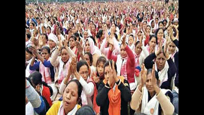 AJYCP, Ahom bodies protest against CAA in Dibrugarh