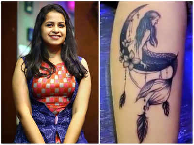 TV host Aswathy Sreekanth gets inked, dedicates the tattoo to her daughter  - Times of India