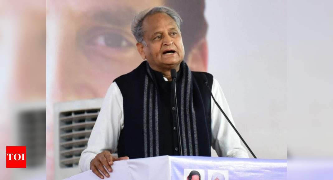 Rajasthan CM Ashok Gehlot says NDA govt ruining economy | India News ...