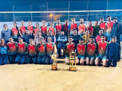 Maharashtra Volleyball C'ship: Nagpur men spikers quell Latur challenge to retain title