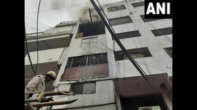 Delhi: Fire breaks out at footwear factory, no casualties