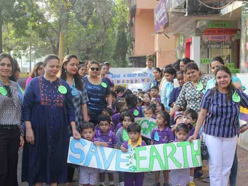 Wadala pre-school kids have a &#39;Go Green&#39; rally | Events Movie News - Times  of India