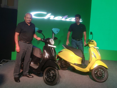 Bajaj Chetak electric scooter launched at Rs 1 lakh