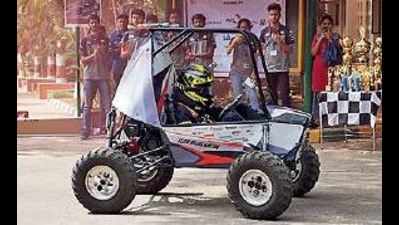 ATV built by Bengaluru students has sensors to monitor every move
