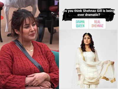 Bigg Boss 13: Do you think Shehnaz Gill is being over dramatic? The results are shocking