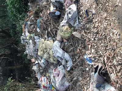 Dumping of Garbages in C.S.Road No.4