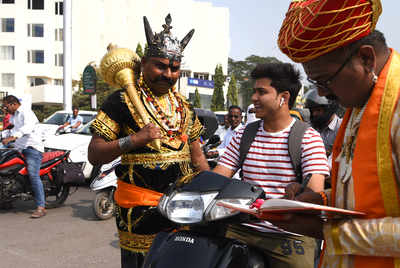 When Yamraj and Chitragupta raised awareness about traffic rules