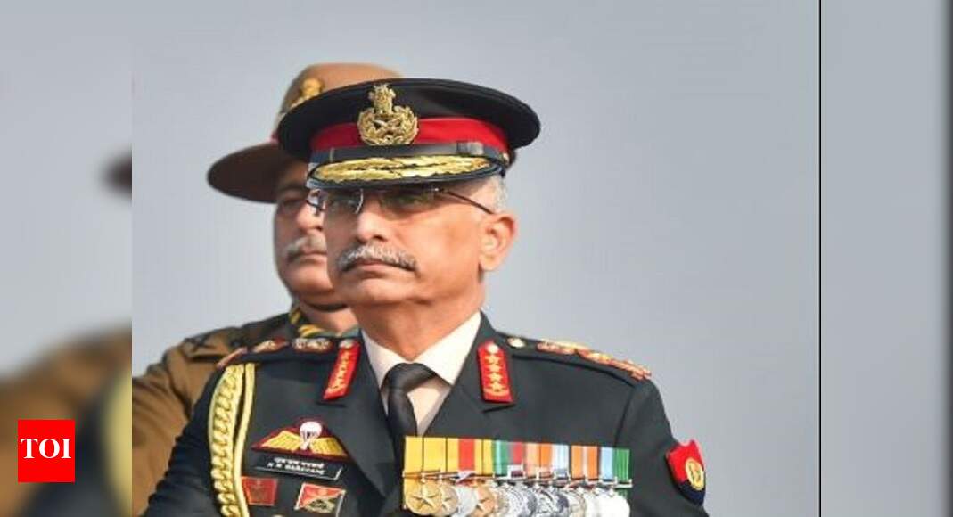  Abrogation of Article 370 historic step: Army chief M M Naravane | India News - Times of India