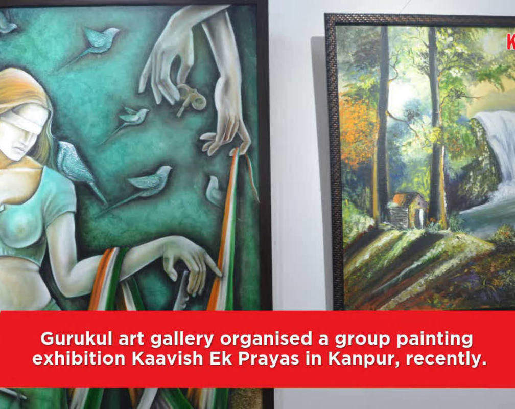 
A painting exhibition organised in Kanpur
