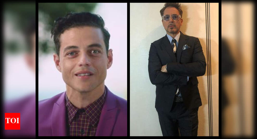 Rami Malek has a 'big crush' on Robert Downey Jr English Movie News