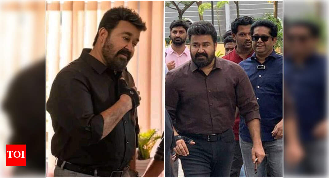 Mohanlal looks super cool and stylish as he shoots for 'RAM